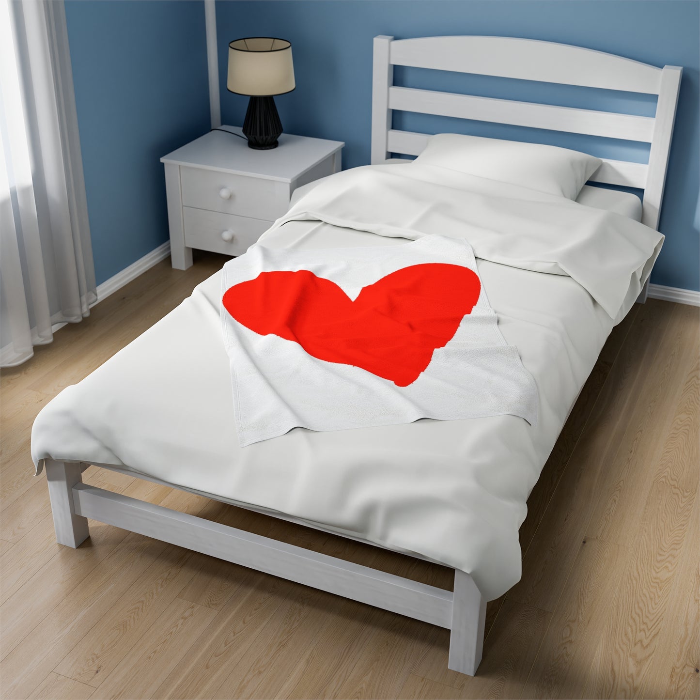 Valentine's College Graffiti Heart I Love You Throw Blanket Velveteen Plush Blanket College Dorm Bedroom Decor New Home
