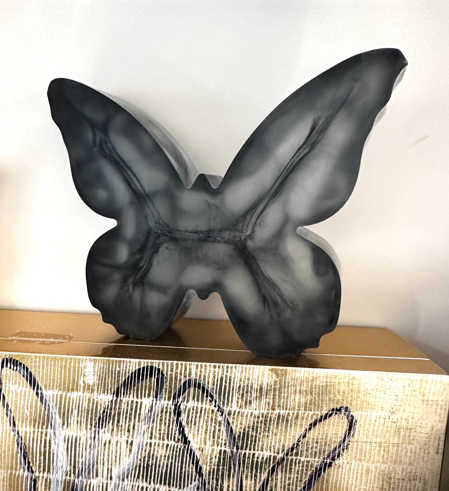 Large Resin Butterfly Sculpture