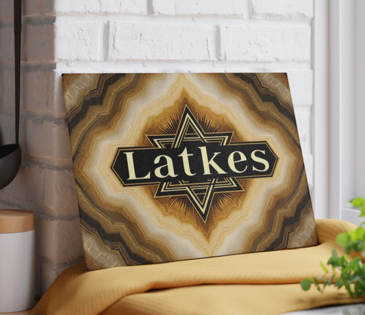 Latkes Holiday Cutting Board