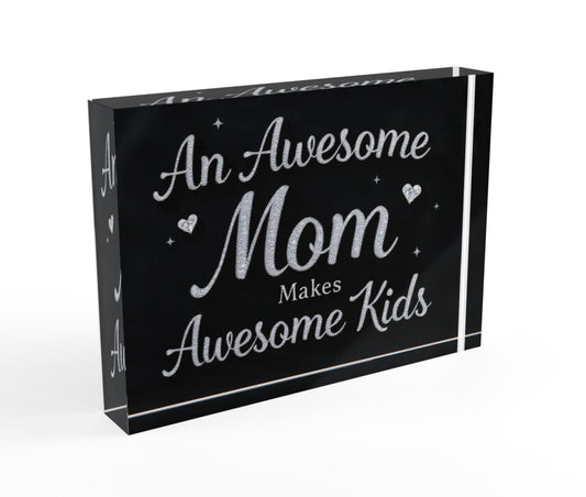 Moms Are Precious And Rare Diamond Block Table Decor
