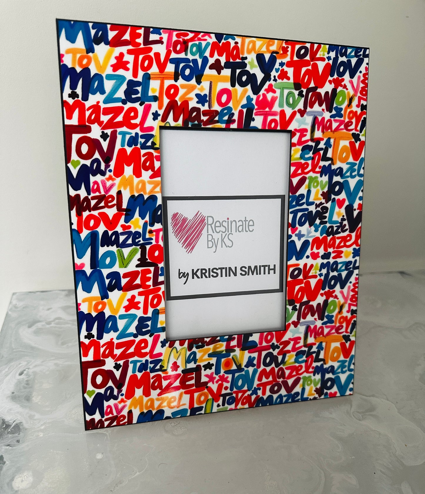 Mazel Tov Celebration Photo Frame Picture Frame