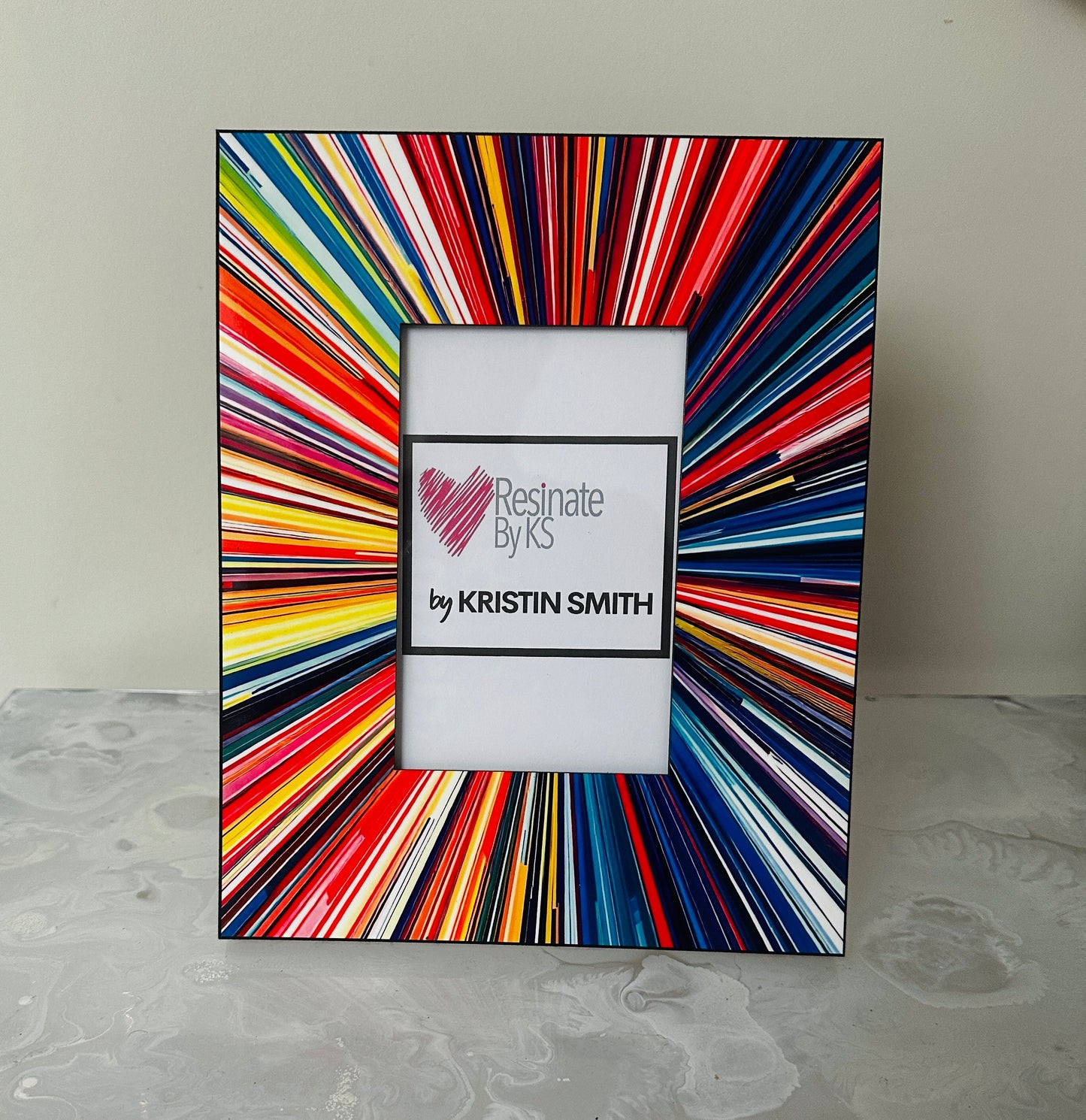 Oh So Bright Abstract Photo Frame Picture Frame