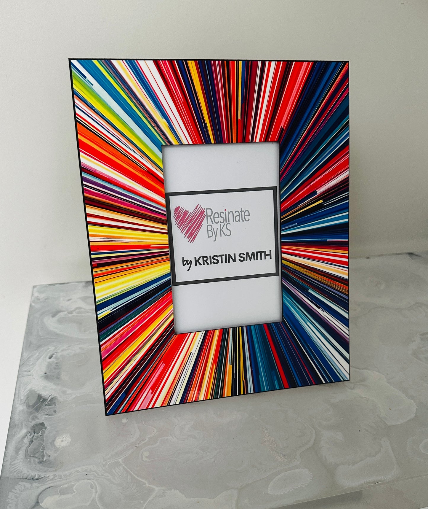 Oh So Bright Abstract Photo Frame Picture Frame
