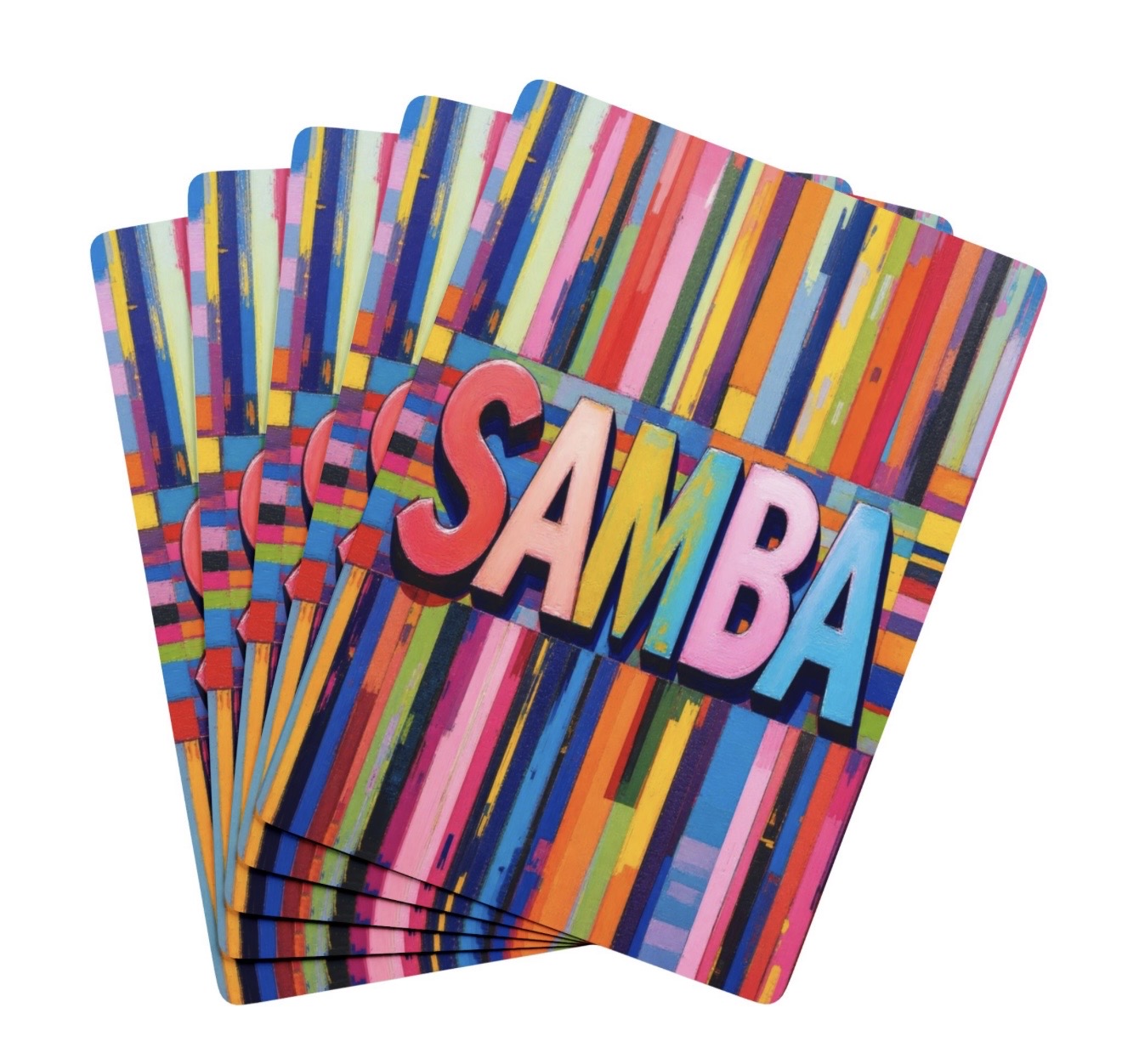 Samba Playing Cards Deck Of Plating Cards