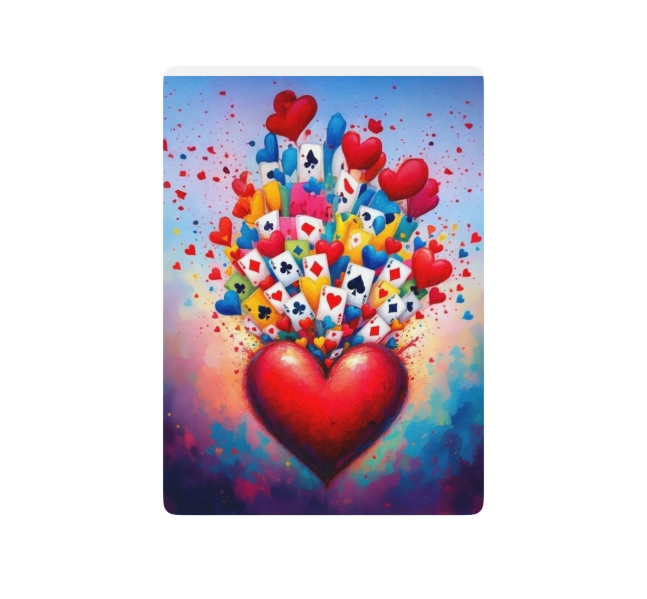 Hearts And Cards Deck Of Cards