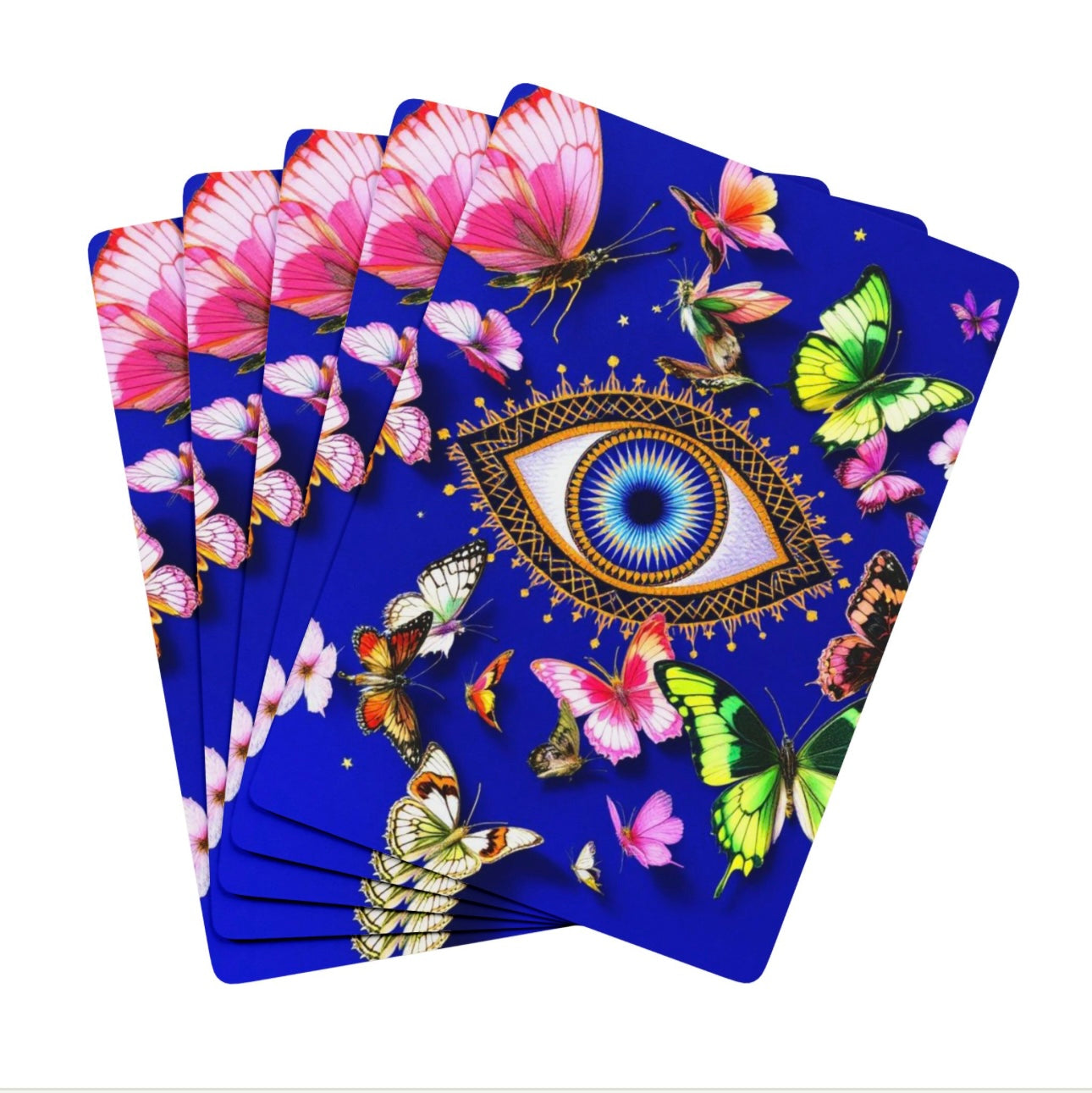Evil Eye Butterfly Canasta Playing Cards Deck Of Cards
