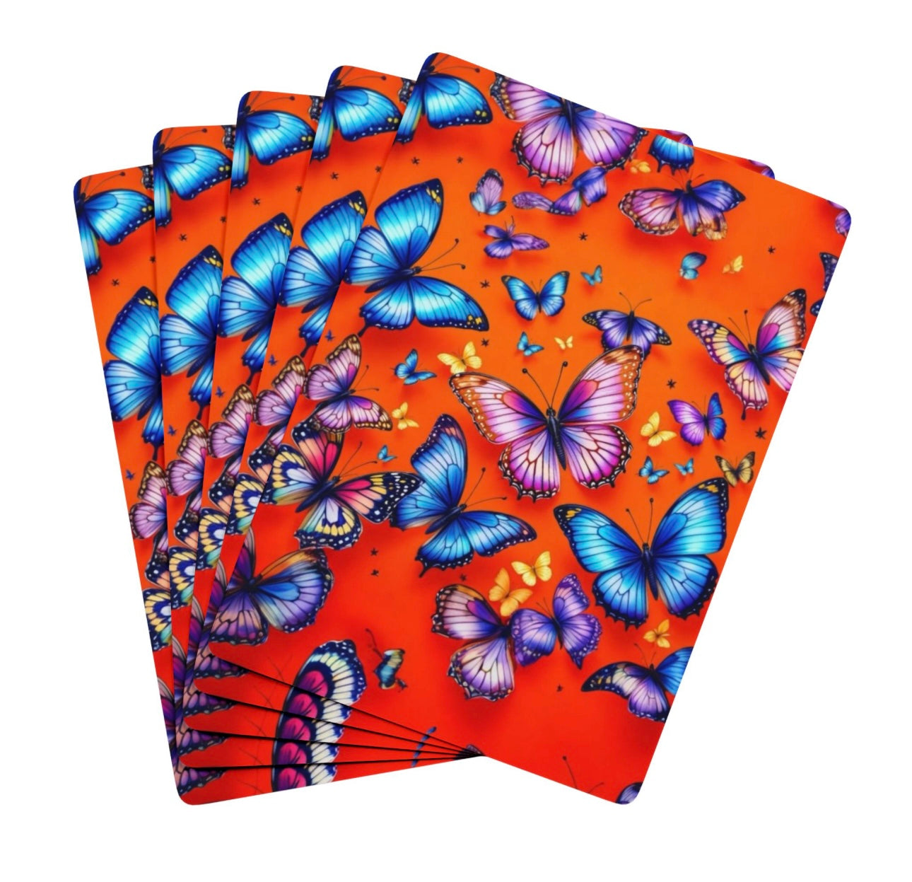 Butterfly Bliss Deck Of Playing Cards Canasta