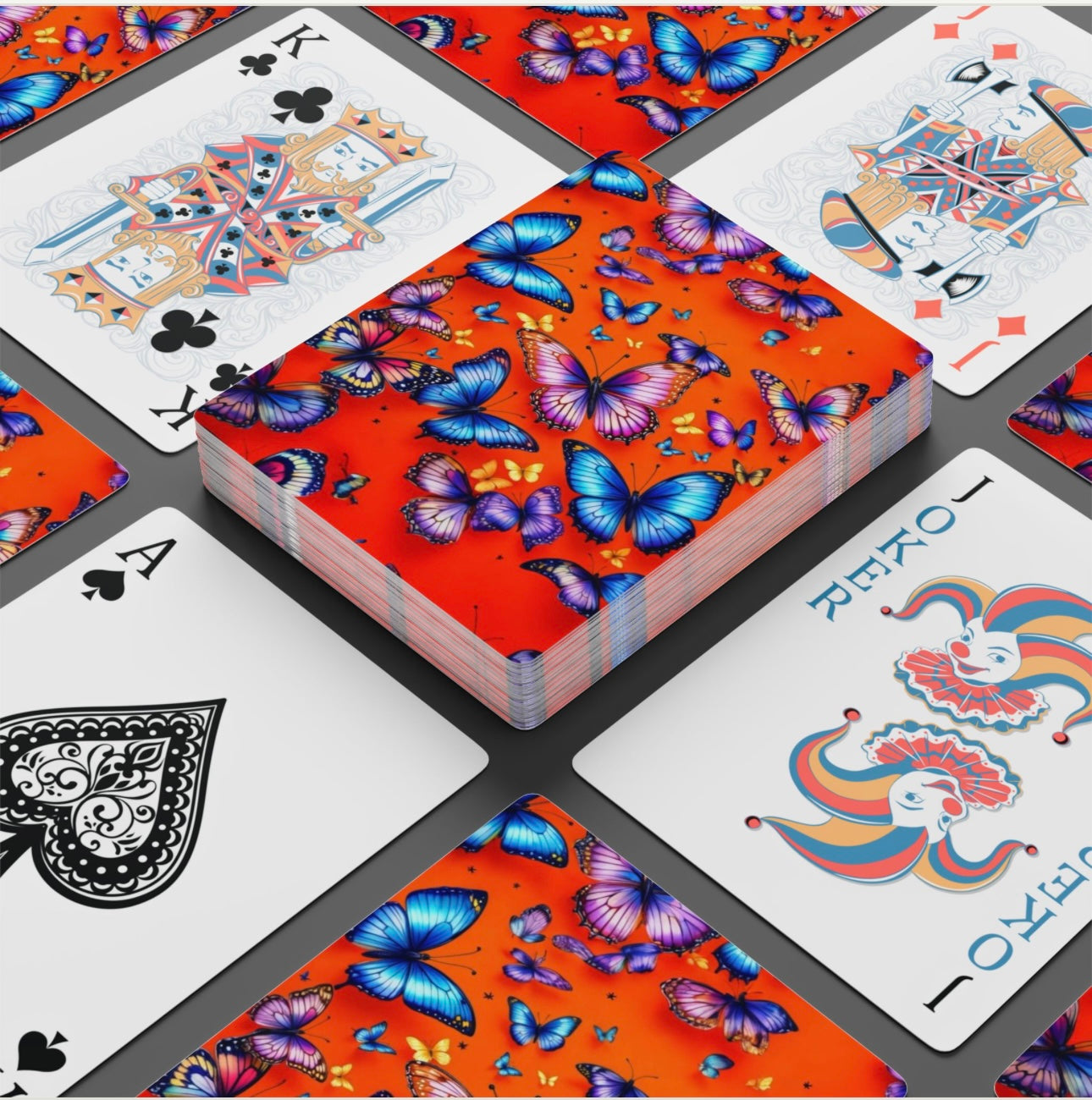 Butterfly Bliss Deck Of Playing Cards Canasta