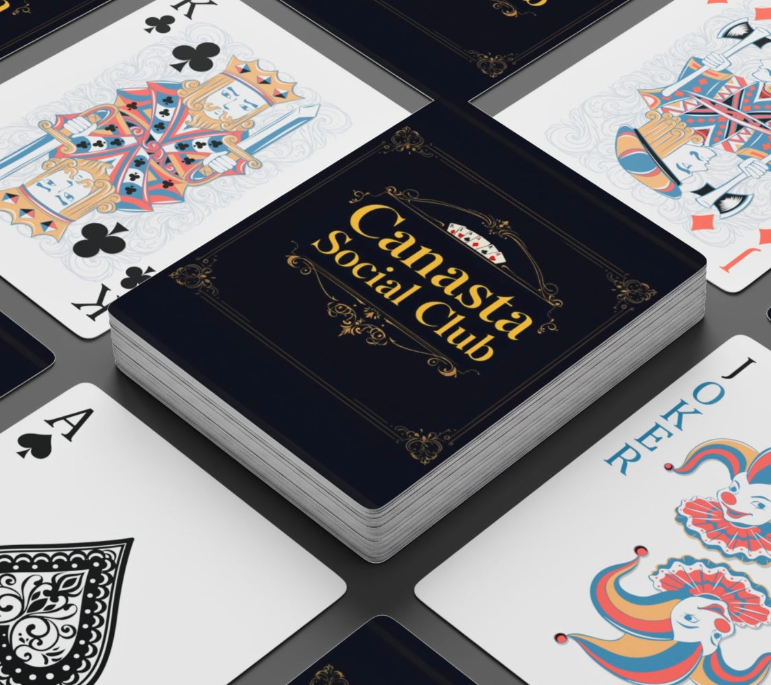 Canasta Social Club Deck Of Playing Cards
