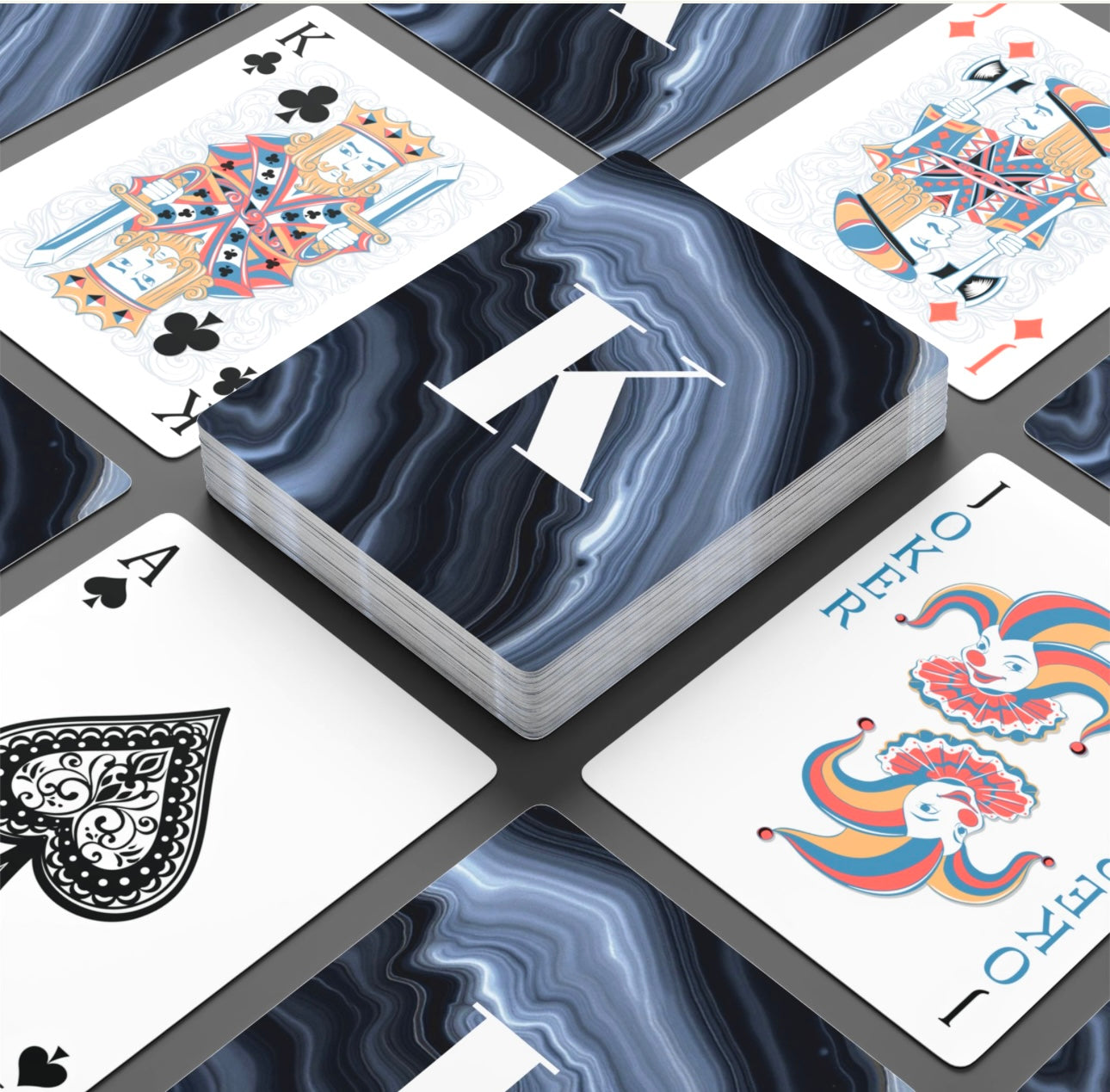 Custom Initial Deck Of Playing Cards