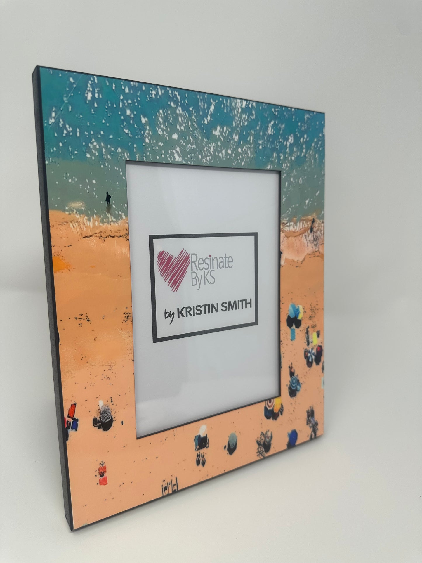 Beach Scene Photo Picture Frame