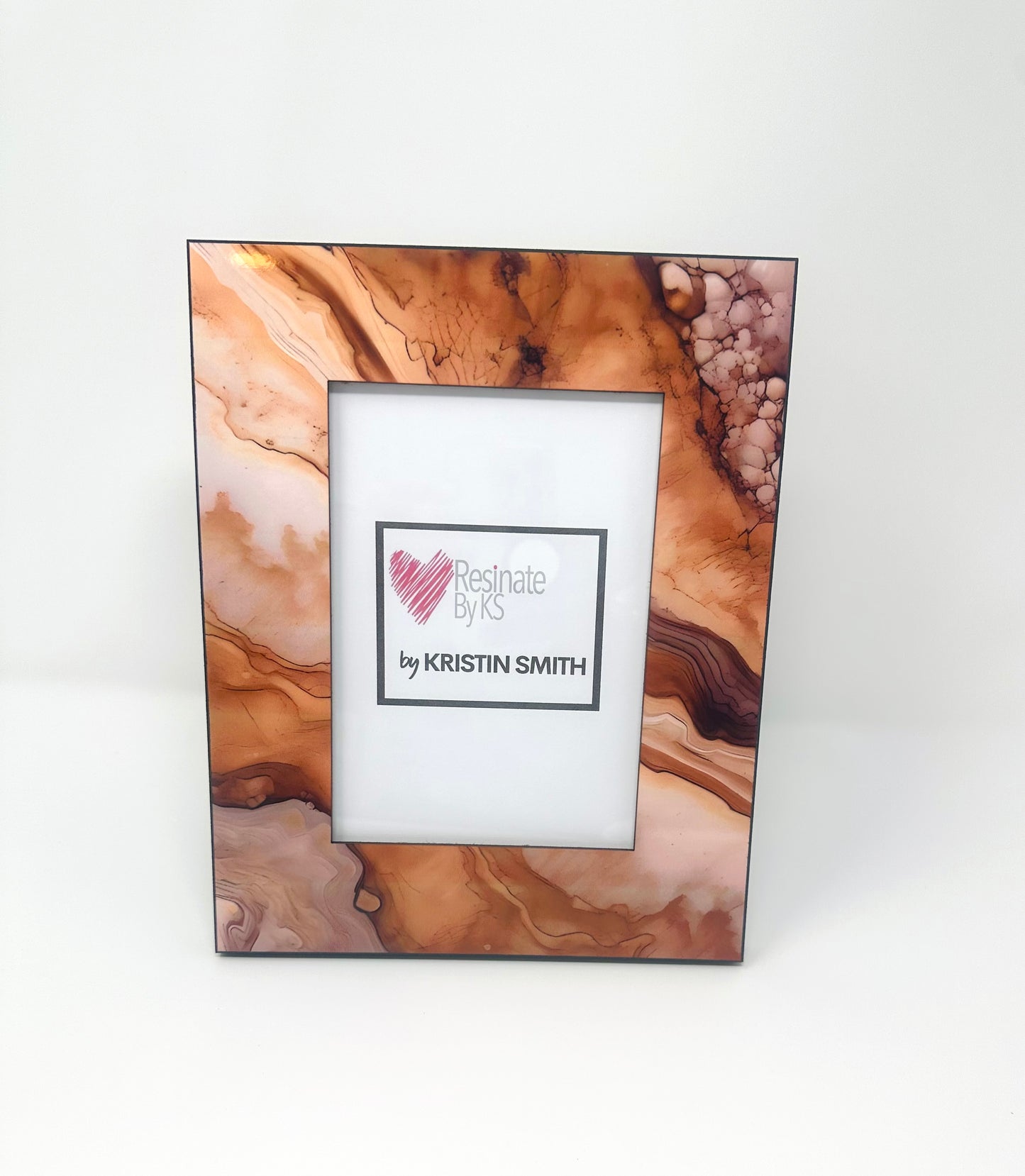 Gorgeous Neutrals Agate Photo Picture Frame