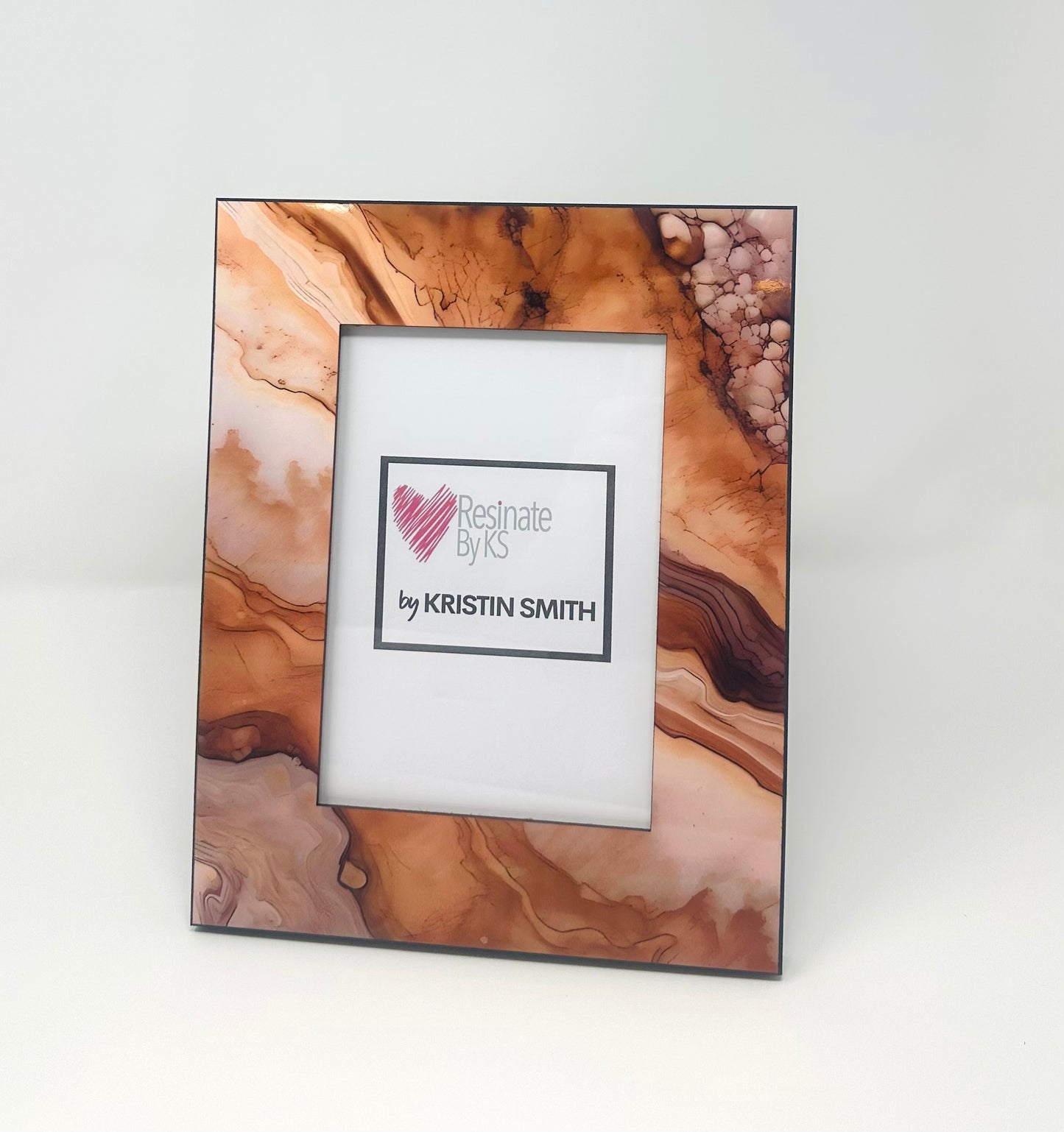 Gorgeous Neutrals Agate Photo Picture Frame