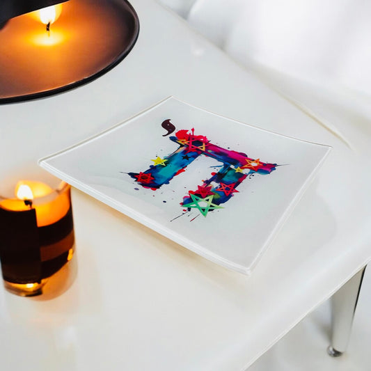 Chai Life  Glass Trinket Catchall Tray