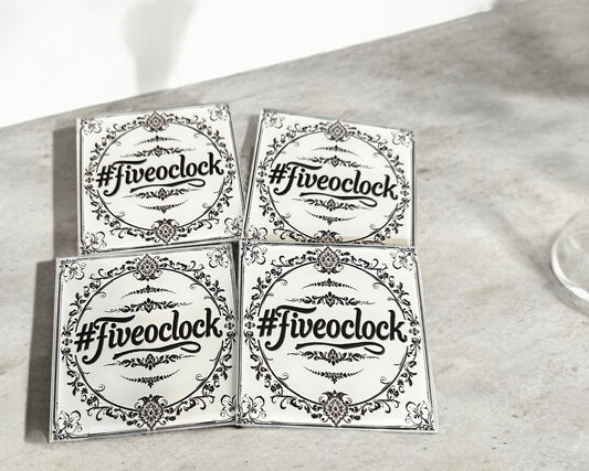 #fiveoclock Somewhere Coaster Set