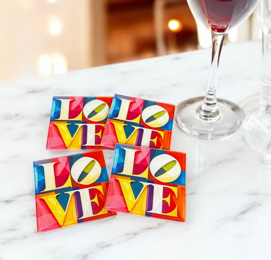 LOVE Coaster Set