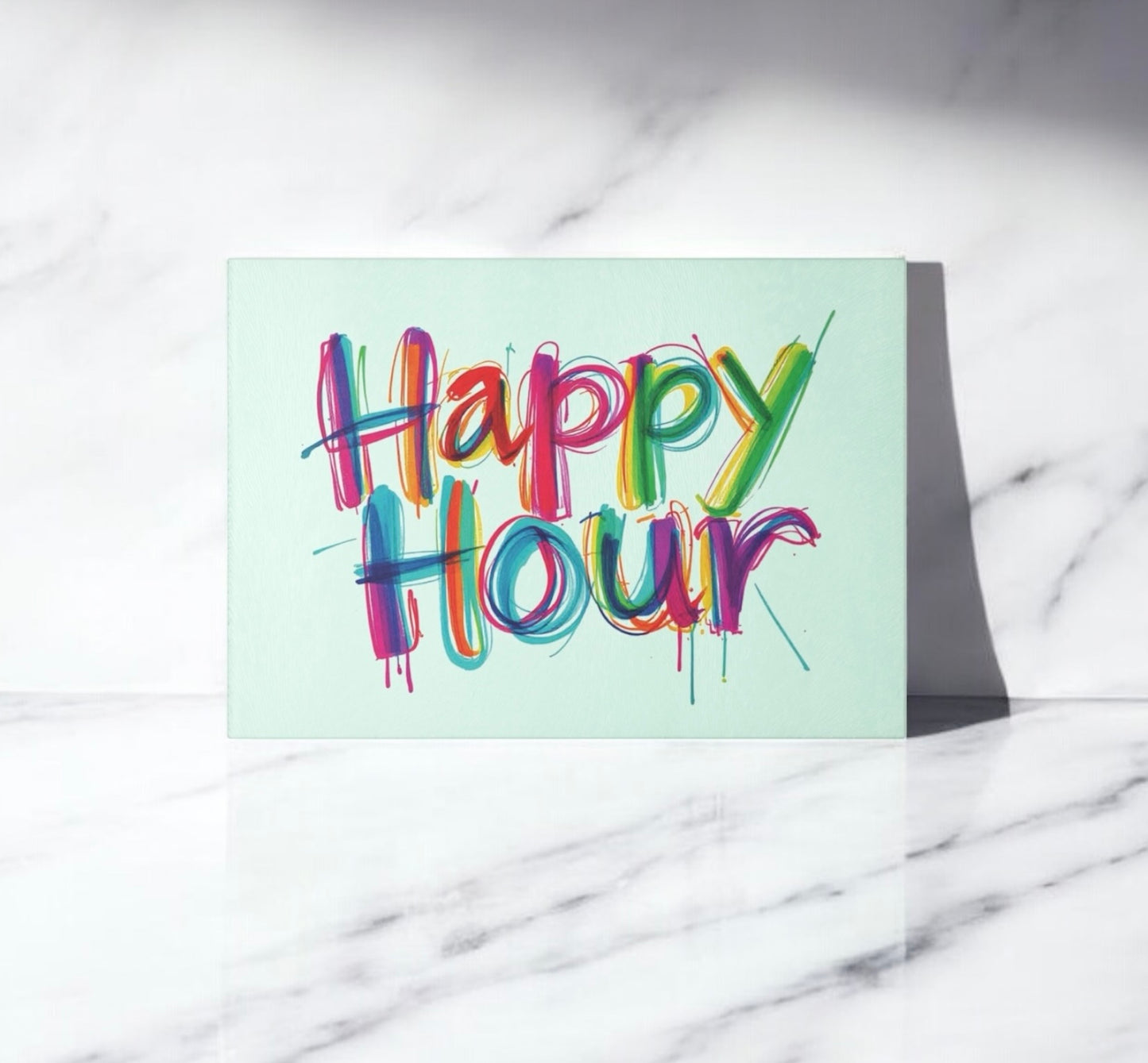 Happy Hour Charcuterie Board Cutting Board