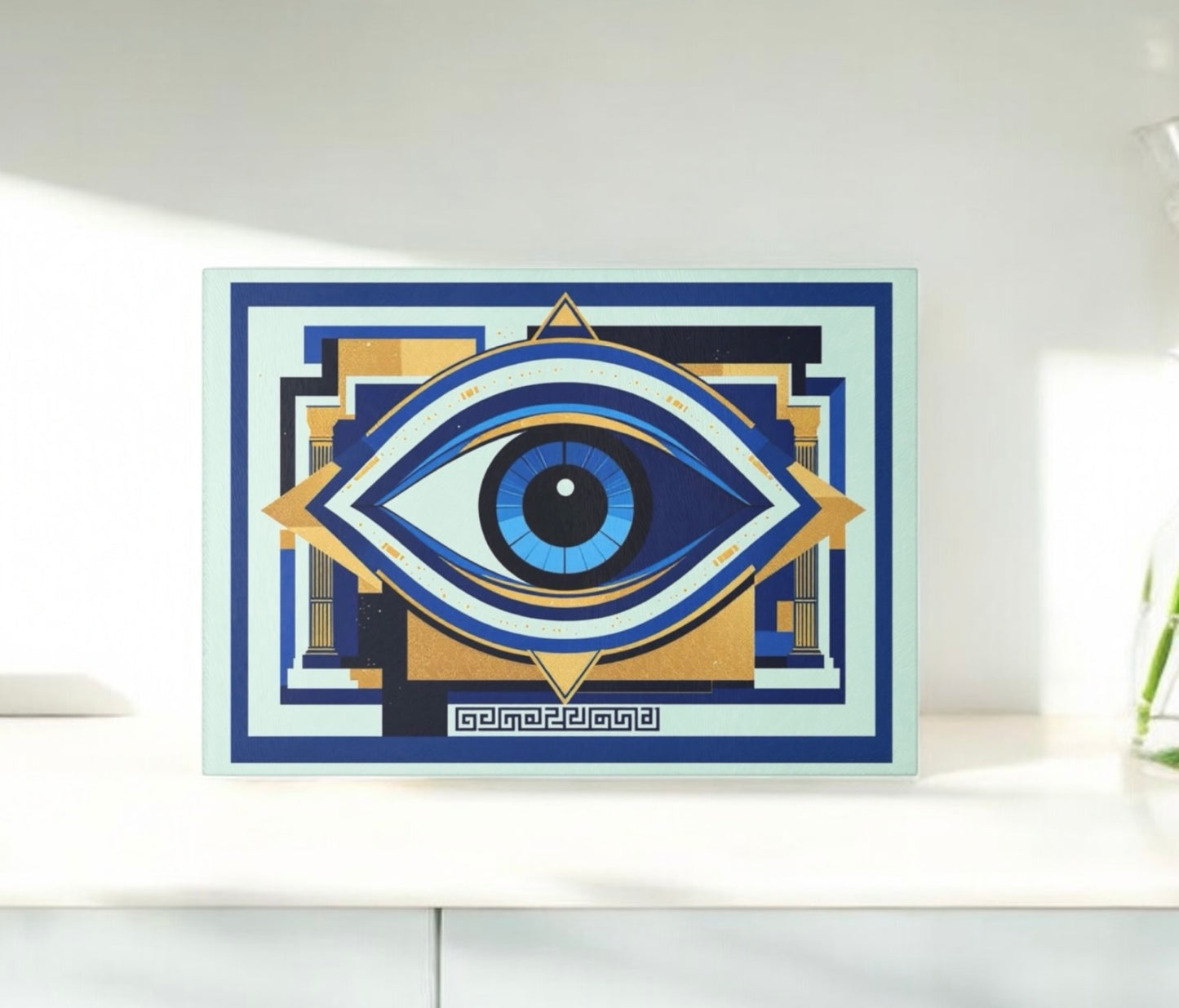 Elegant Evil Eye Cutting Board