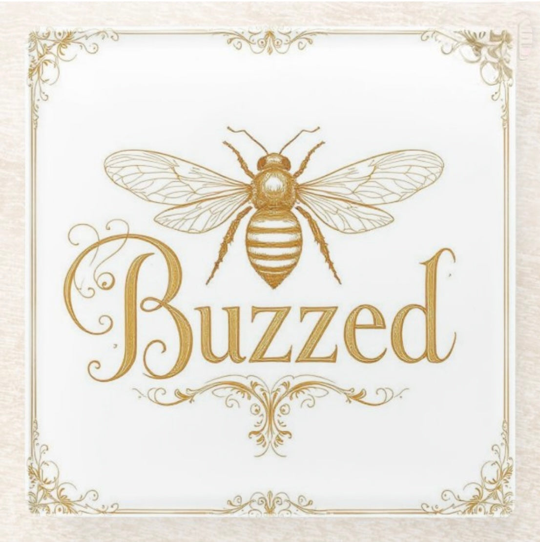 Buzzed Bee Coaster Set