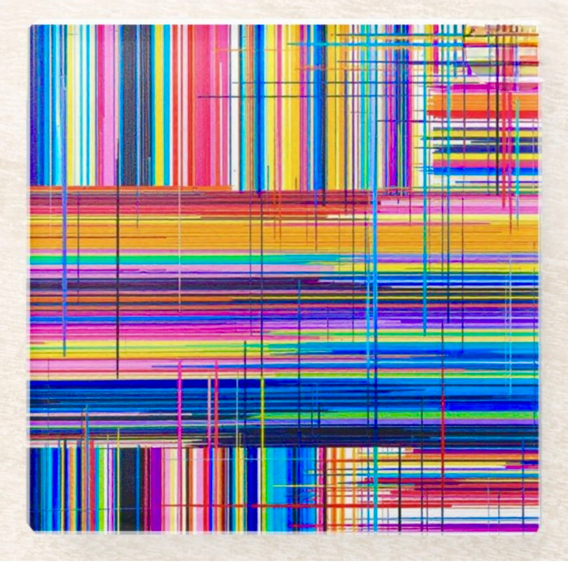 Gorgeous Colorful Abstract Coaster Set