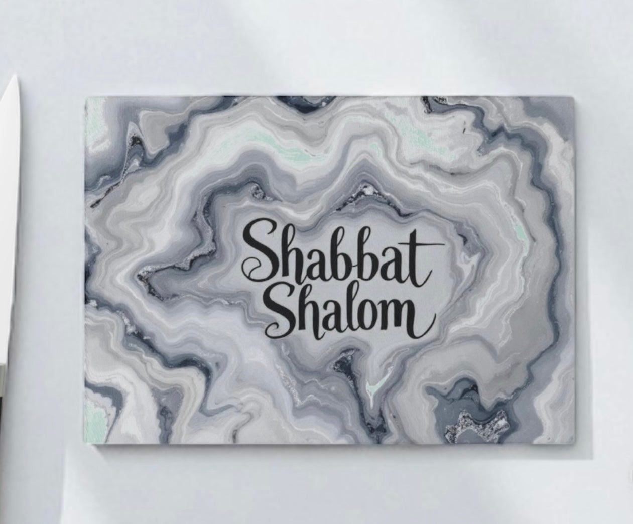 Shabbat Shalom Cutting Board Challah Board