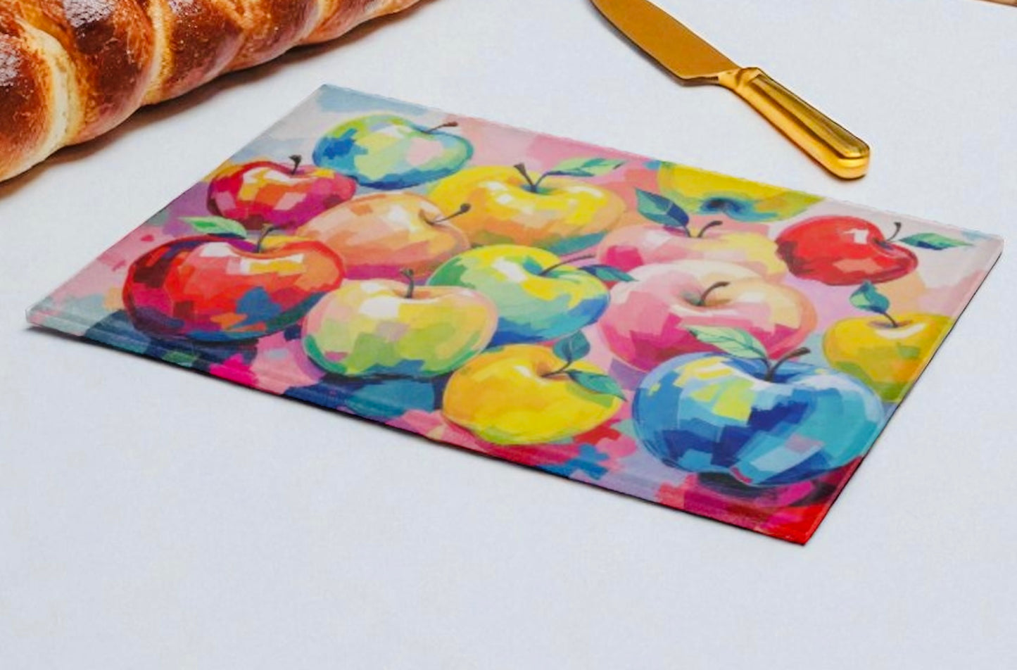 Rosh Hashanah Apples Cutting Board Challah Board