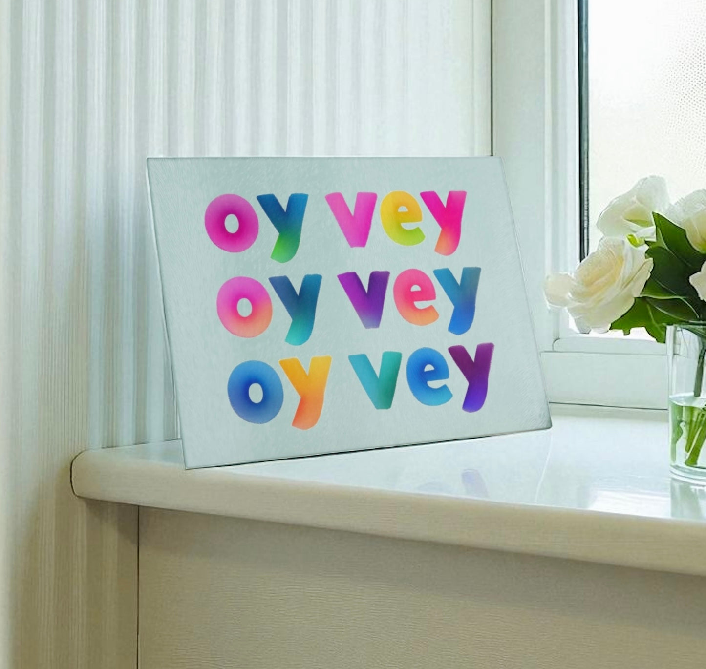 Oy Vey Cutting Board