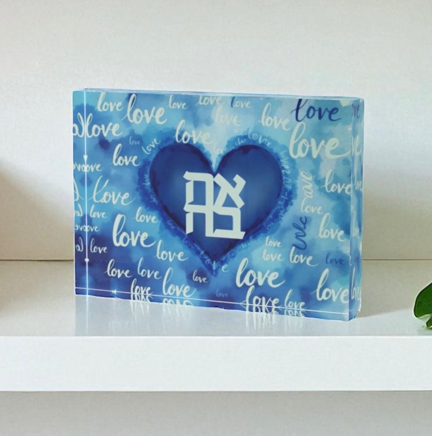 Ahava Love Crystal Block