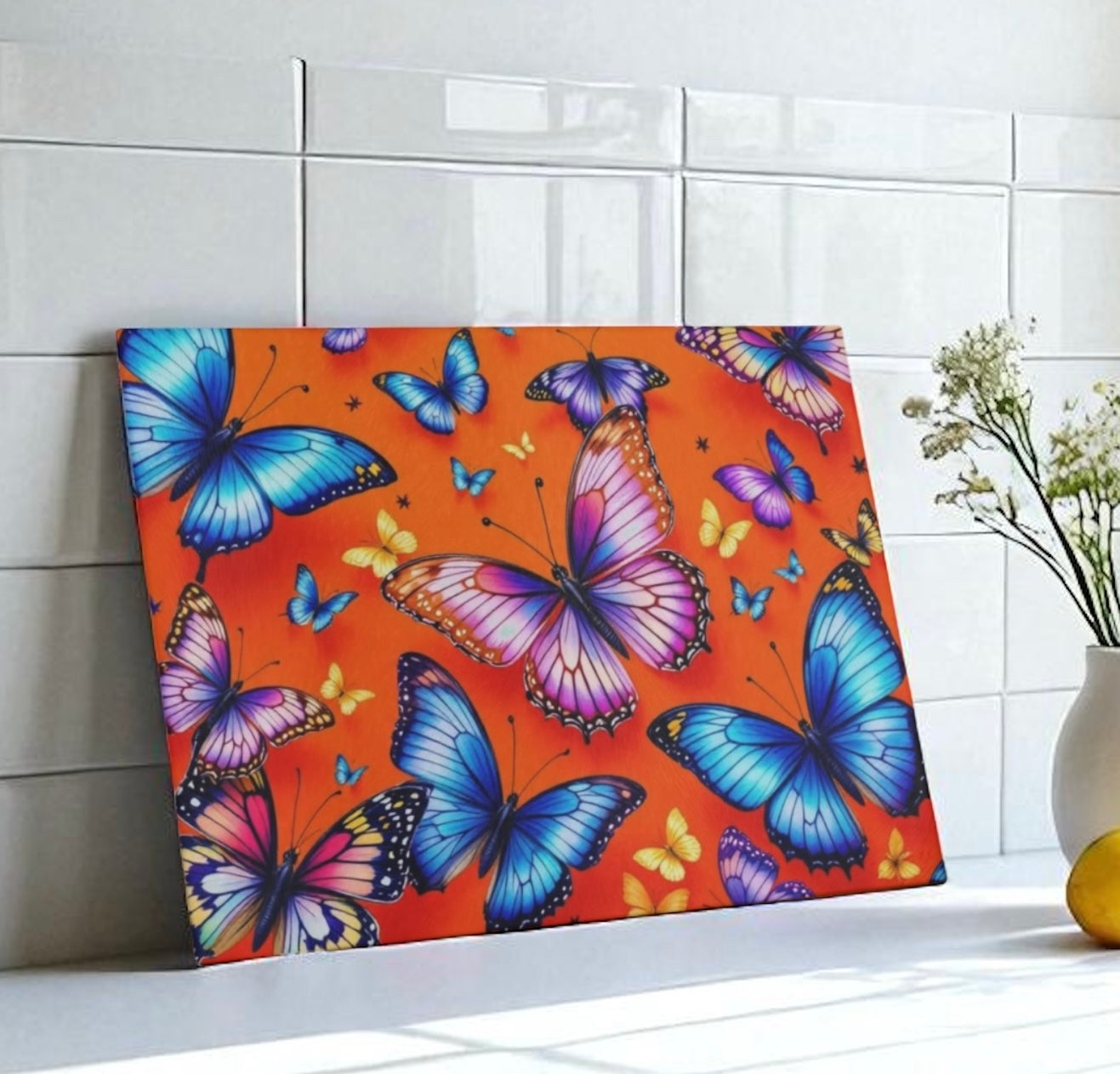 Gorgeous Butterfly Cutting Board