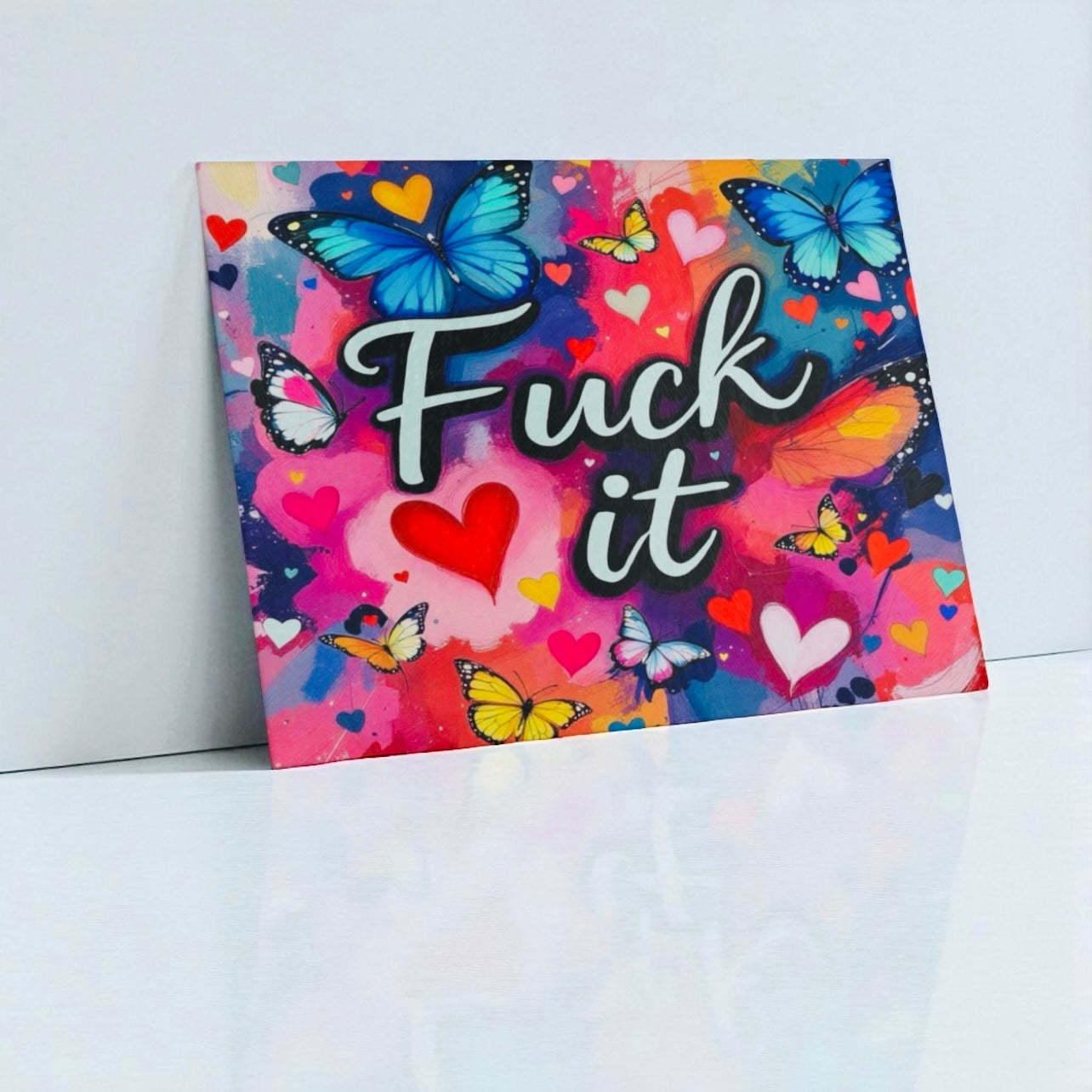 Fuck It Glass Cutting Board