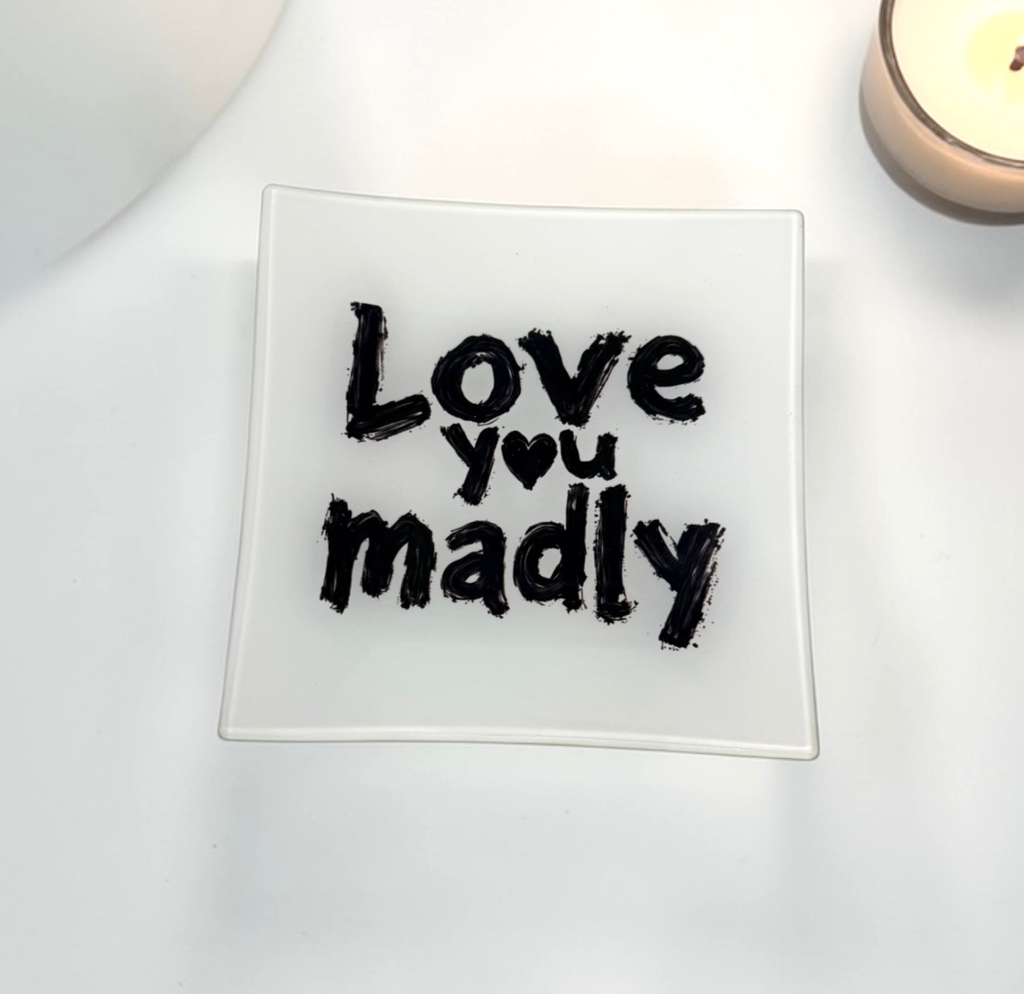 Love You Madly Trinket Tray Catchall