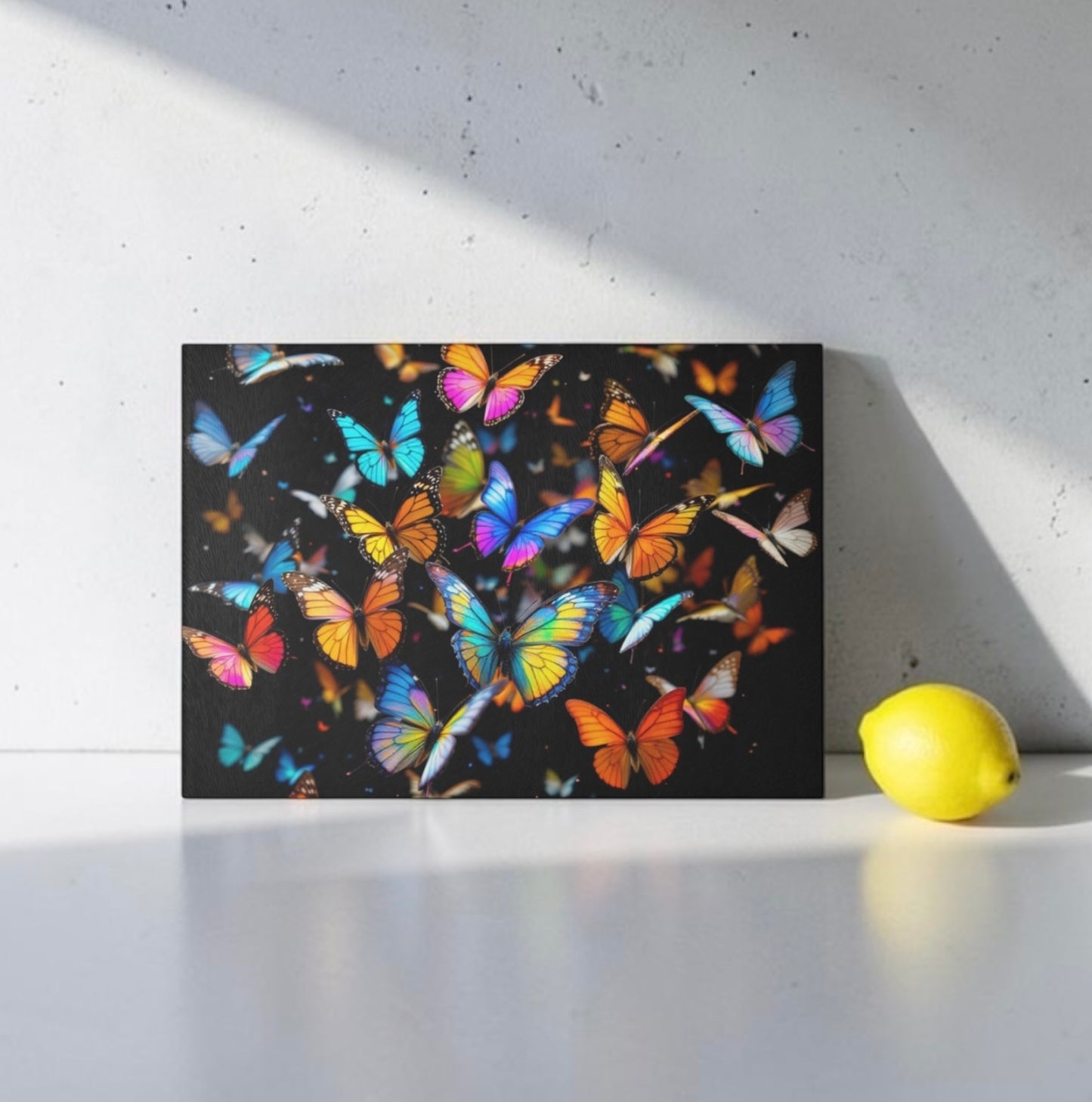 Just So Pretty Butterfly Cutting Board Serving Platter