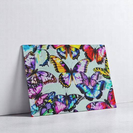 Bright Butterfly  Art Cutting Board Charcuteris Board