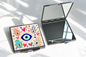 Hamsa Evil Eye Art Compact Mirror