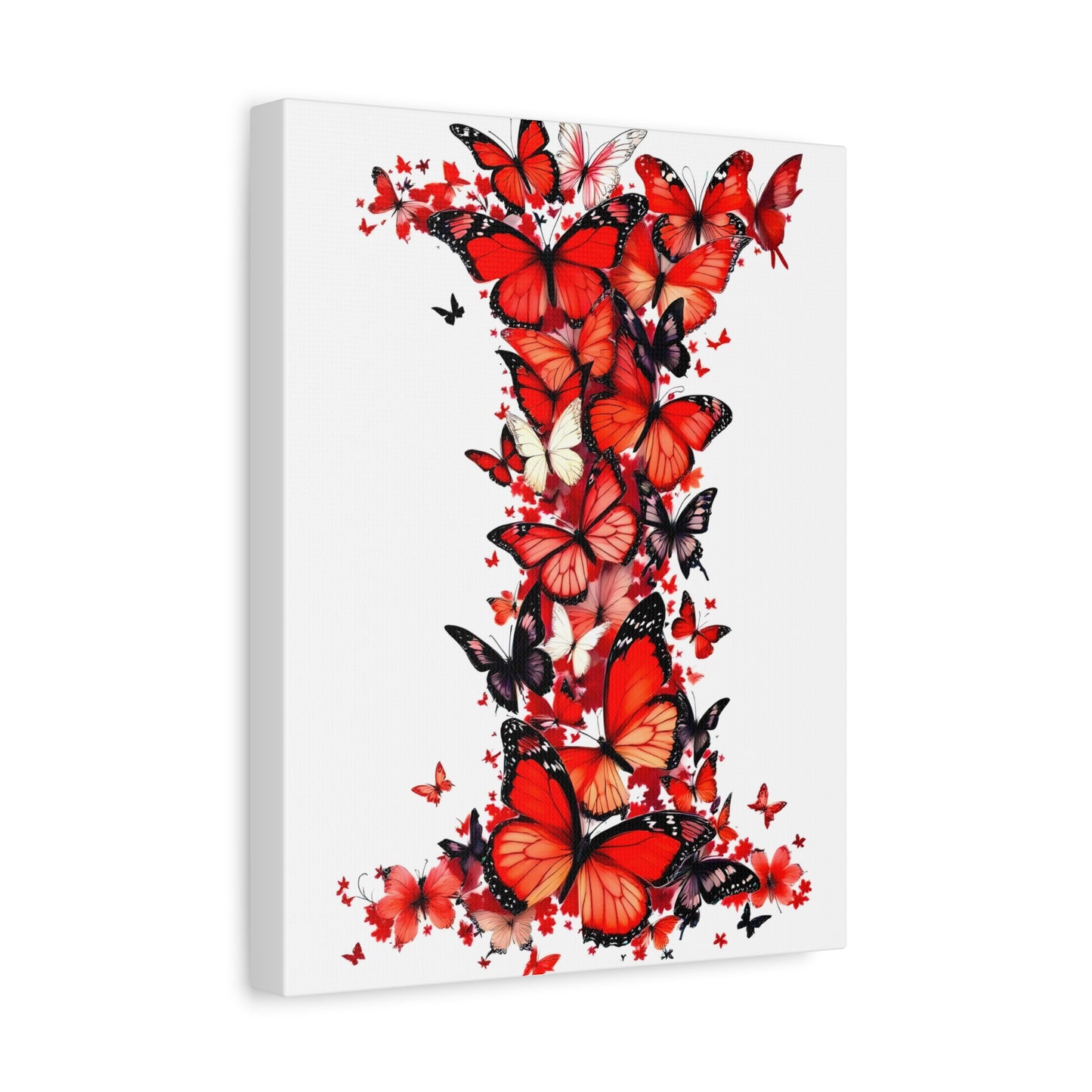 Indiana University Butterfly Art  Canvas Wall Art