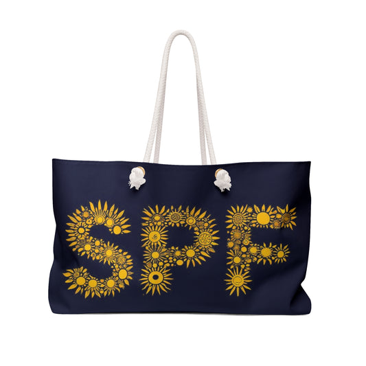 SPF Art Sun Tote Beach Bag Travel Bag Weekender Bag