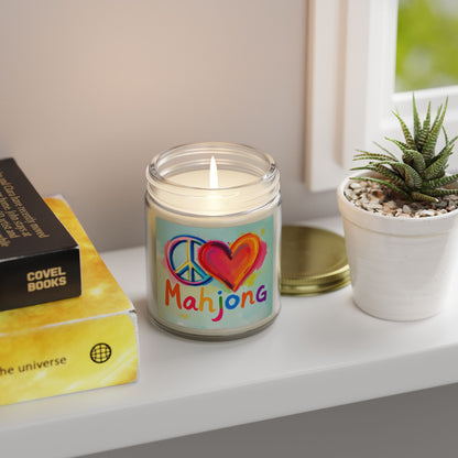 Peace Love Mahjong Scented Candle (4oz, 9oz)
