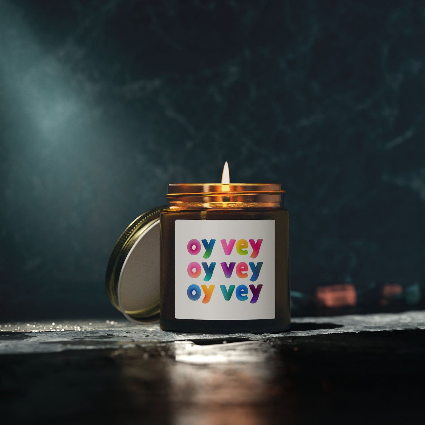Oy Vey Judaica  Scented Candle (4oz, 9oz)