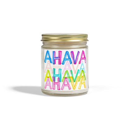 Ahava Love Judaica Scented Candle (4oz, 9oz)