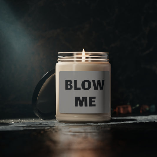 Blow Me Scented Soy Candle, 9oz