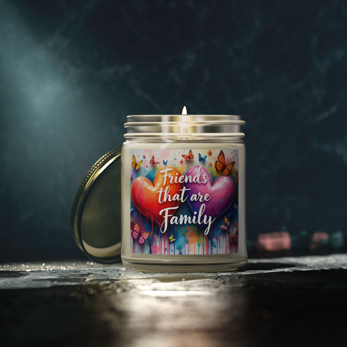 Friends That Are Family   Scented Candle (4oz, 9oz)