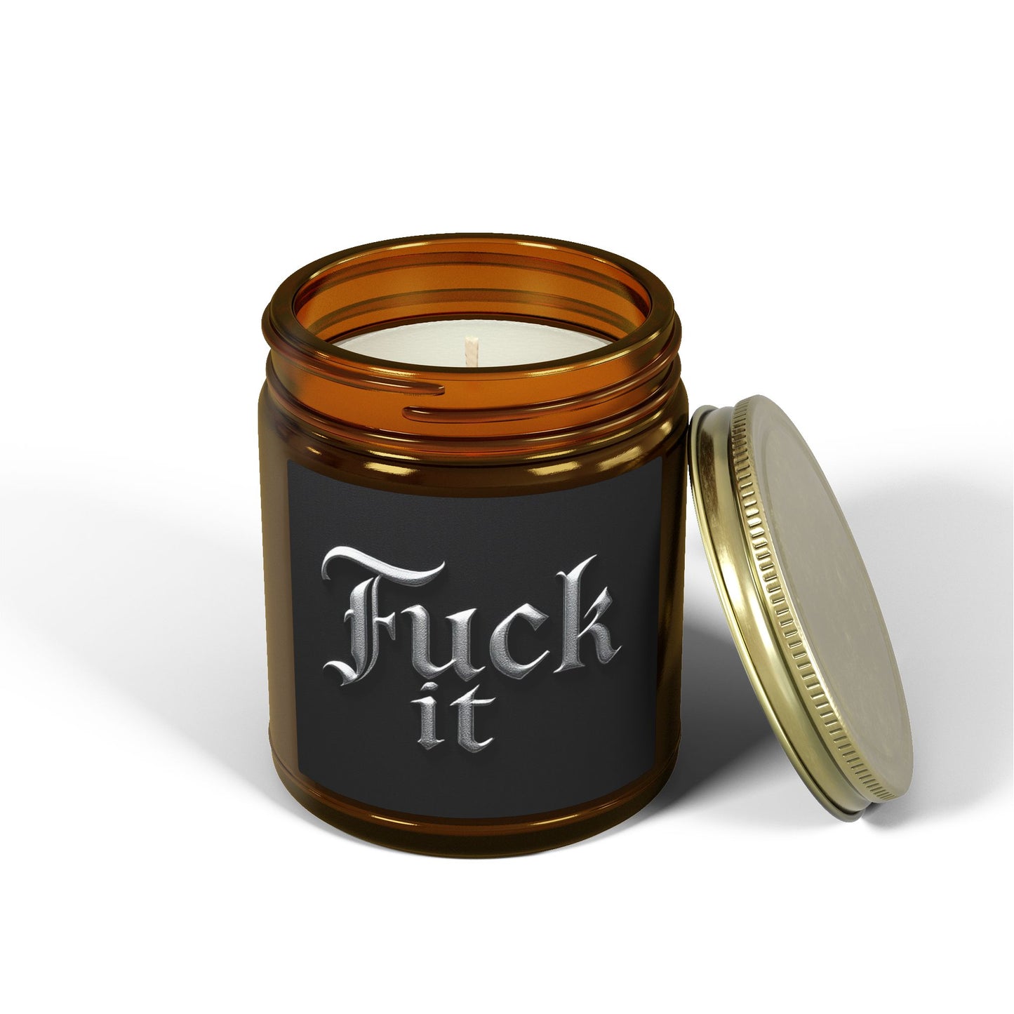 Problem Solved Fuck It  Scented Candle (4oz, 9oz)