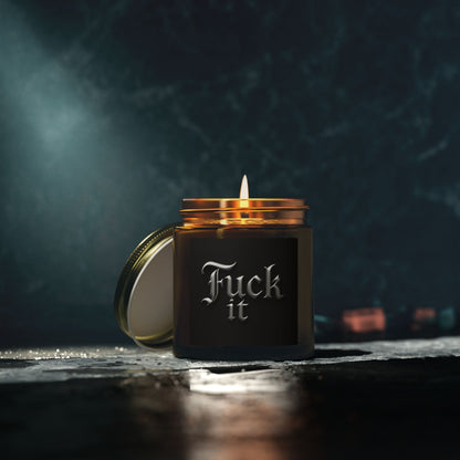 Problem Solved Fuck It  Scented Candle (4oz, 9oz)