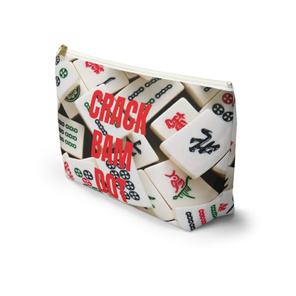 MAHJONG LOVER Tile Holder Cosmetic Bag Makeup Bag Accessory Pouch 2 sizes