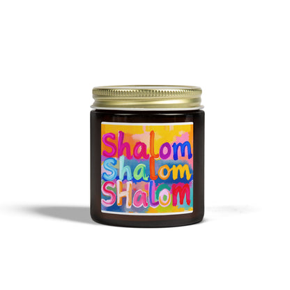 Shalom Judaica  Scented Candle (4oz, 9oz)