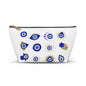 Evil Eye Good Luck cosmetic Makeup Case Accessory Pouch
