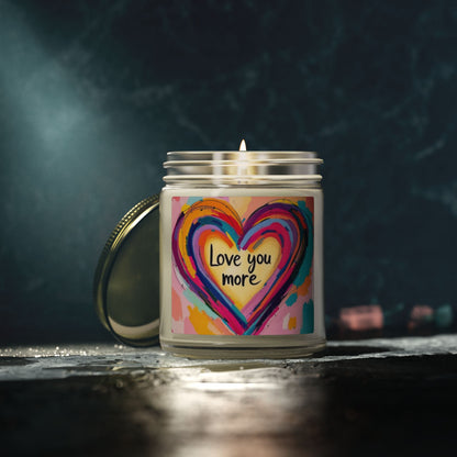Love You More Scented Candle (4oz, 9oz)