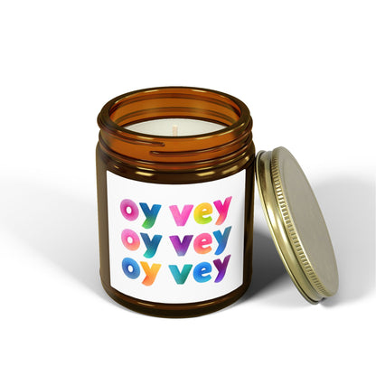 Oy Vey Judaica  Scented Candle (4oz, 9oz)