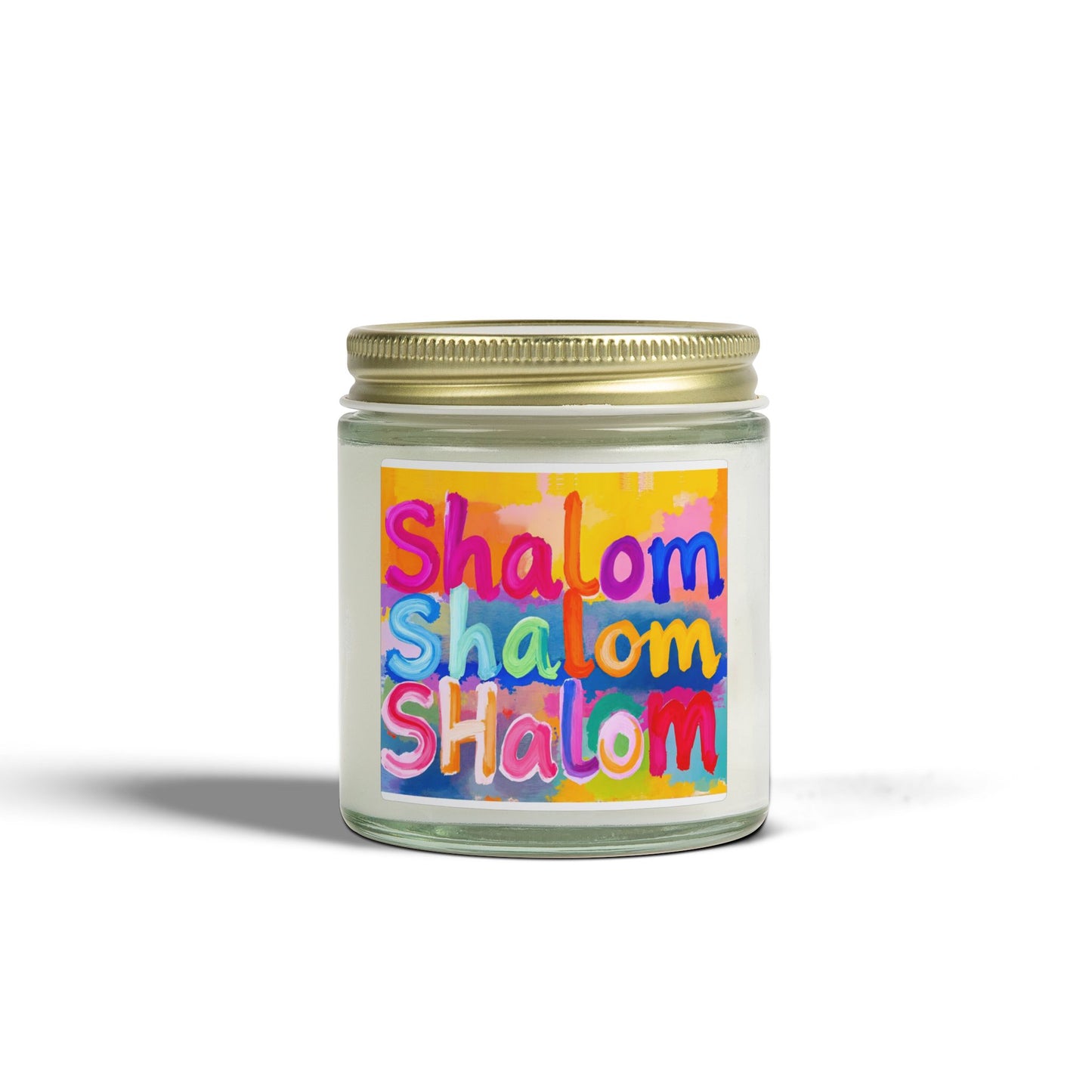 Shalom Judaica  Scented Candle (4oz, 9oz)