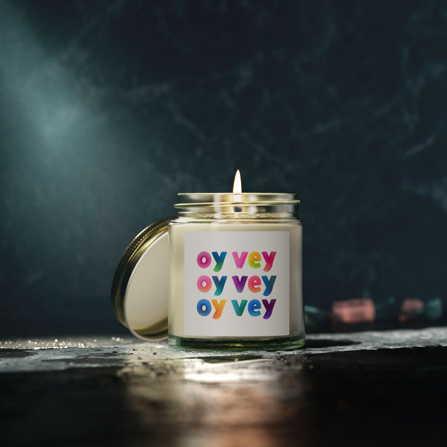 Oy Vey Judaica  Scented Candle (4oz, 9oz)